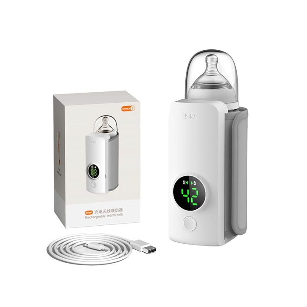 Portable Baby Milk Warmer Bottle For Travel On The Go | Rechargeable