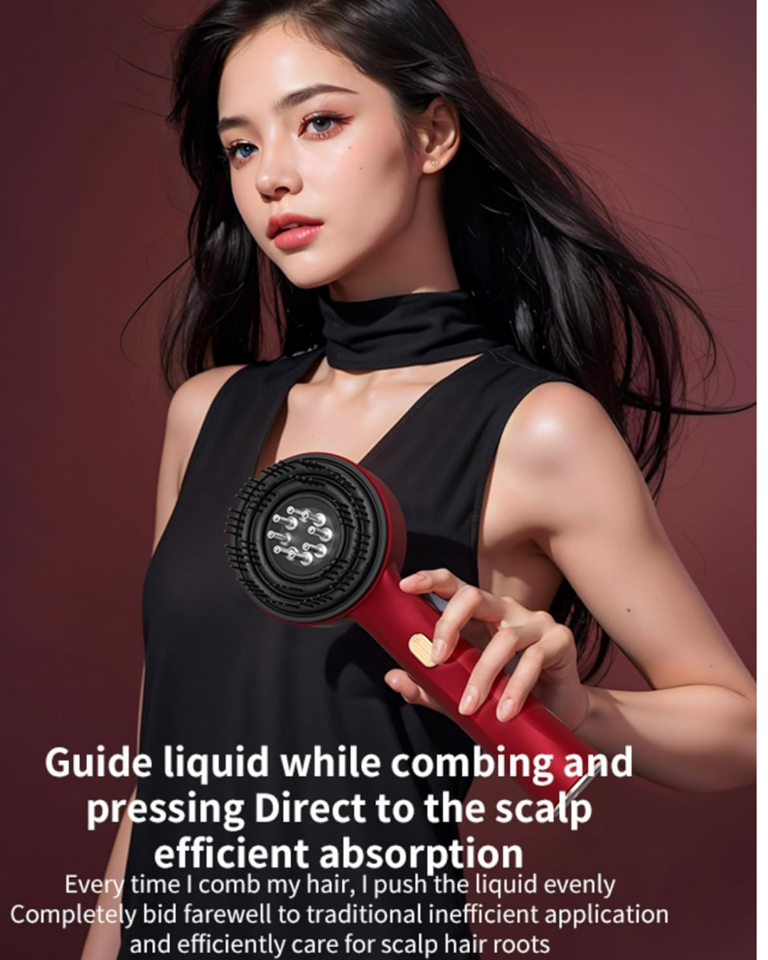 Electric Head Massager, 2-in-1 Head Massager