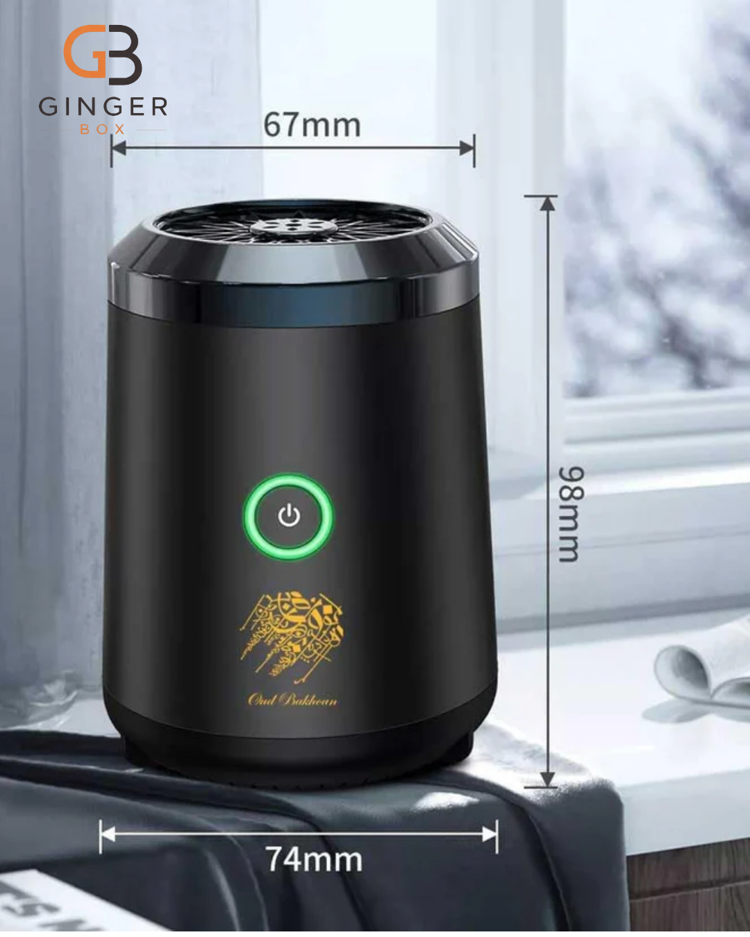 Electric Incense Burner, Portable USB Oud Aroma Diffuser