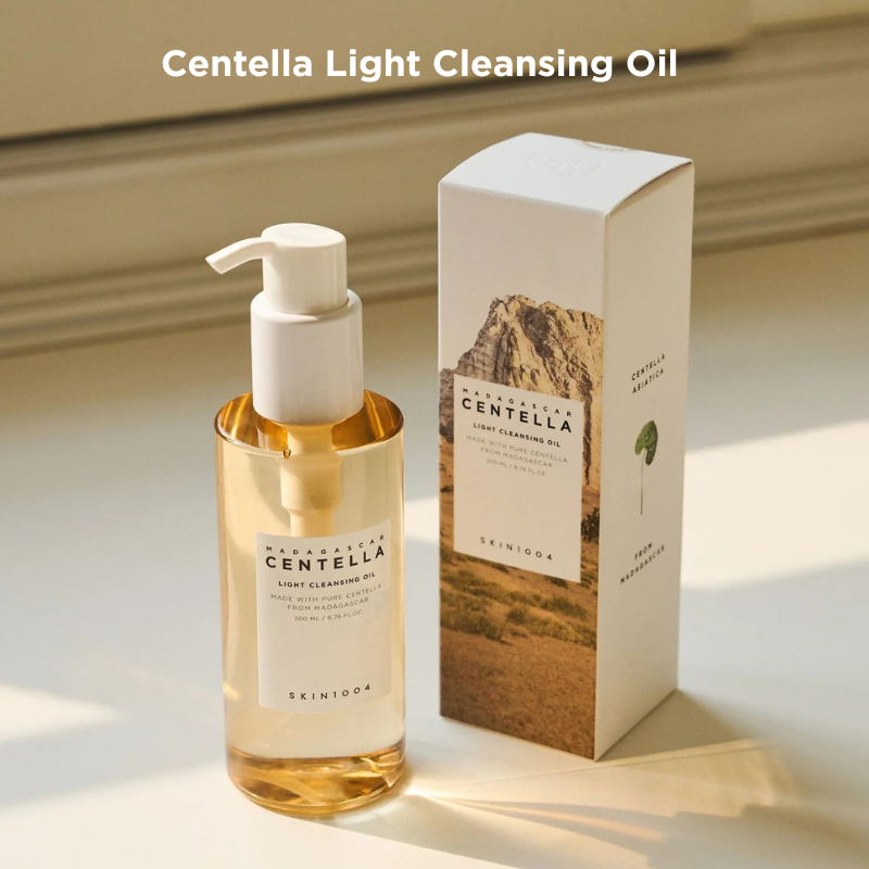 Madagascar Centella Light Cleansing Oil 6.76 fl.oz, 200ml | Gentle Oil Korean Facial Cleanser