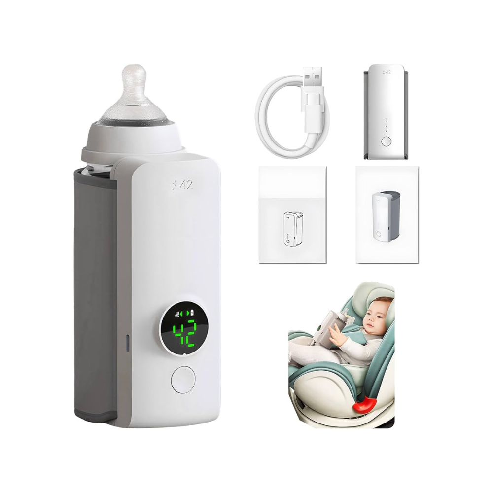 Portable Baby Milk Warmer Bottle For Travel On The Go | Rechargeable