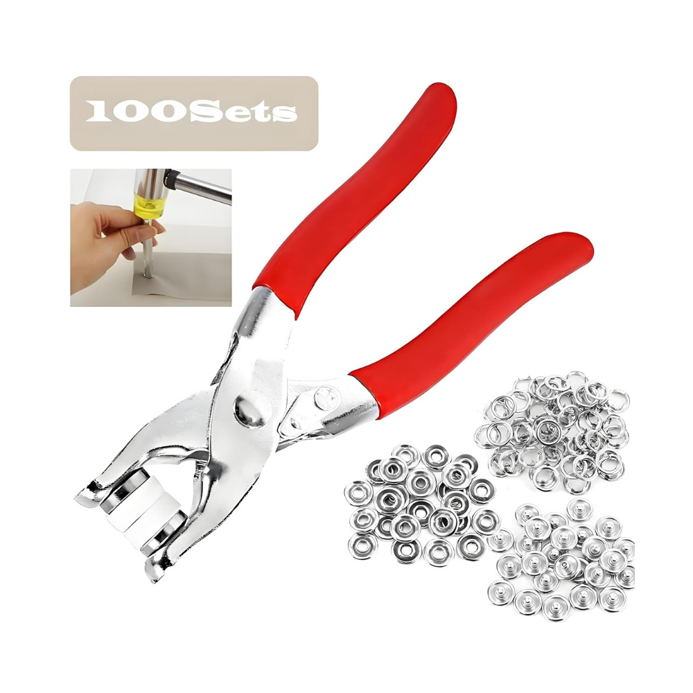 Five-claw Clip Stainless Steel Clamp | Clothing Button Installation Tool