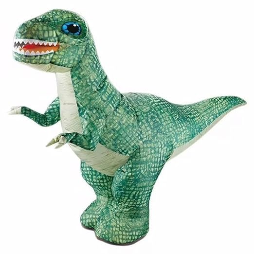 Giant Inflatable RC Dinosaur Toy – Big Remote Control Walking Dino with Lights | USB Rechargeable Electric Dinosaur for Kids