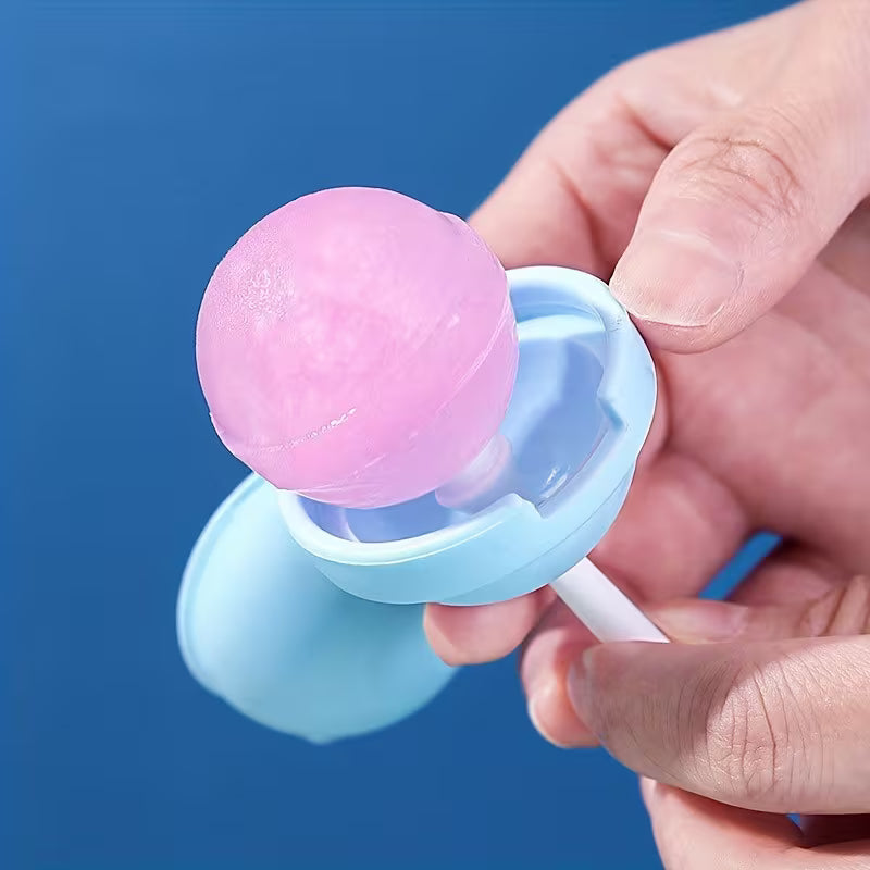 Silicone Cube of Ice Tray And Mini Popsicle Molds for Homemade Ice Pops