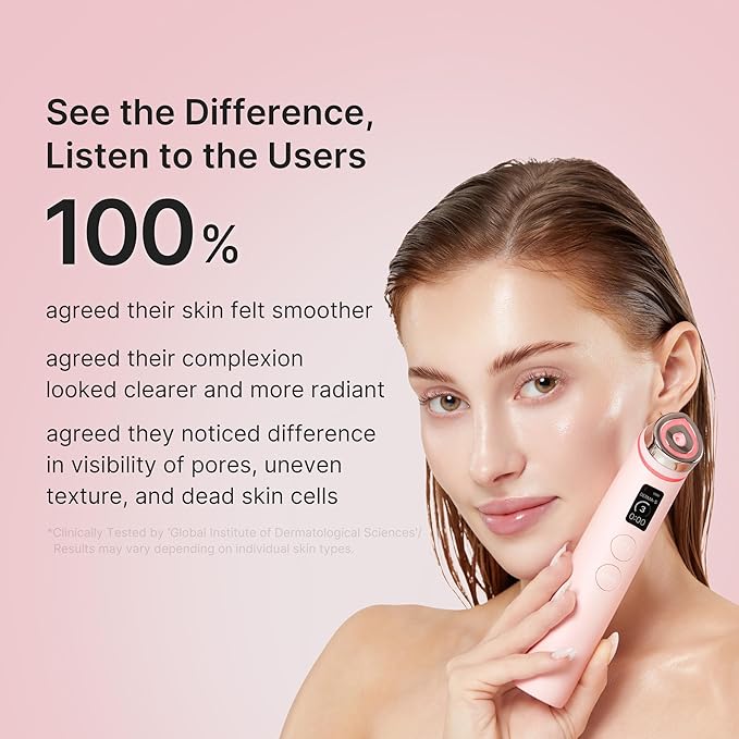 Medicube Booster Pro | 6-in-1 Real Glass Glow Beauty Massager | For Clear, Radiant, Firmer-Looking Skin