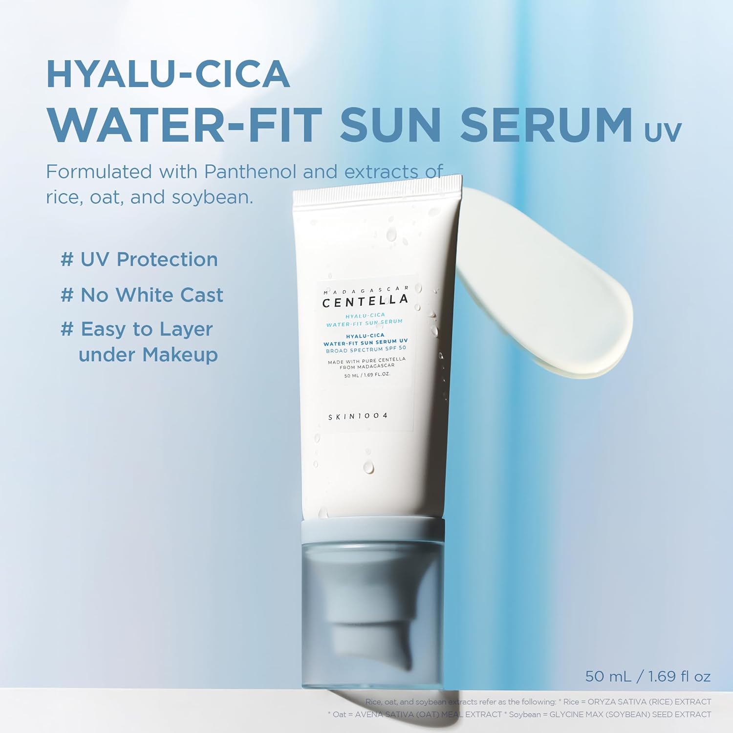 Centella Hyalu-Cica Water-Fit Sun Serum 50ml