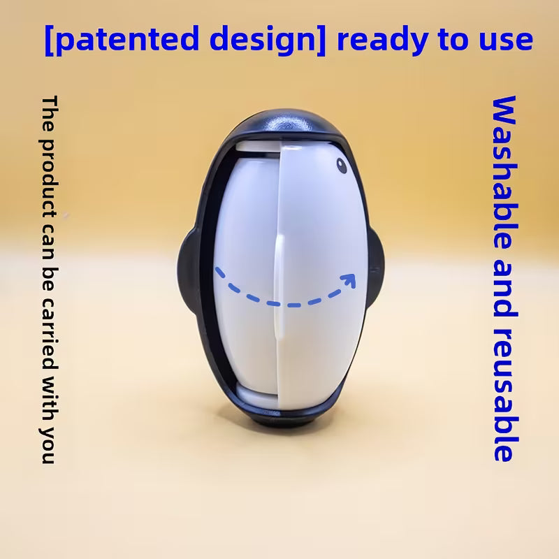 Penguin-shaped Lint Applicator, Reusable Pet Fur Roller, Reusable Lint Applicator Fur and Clothes