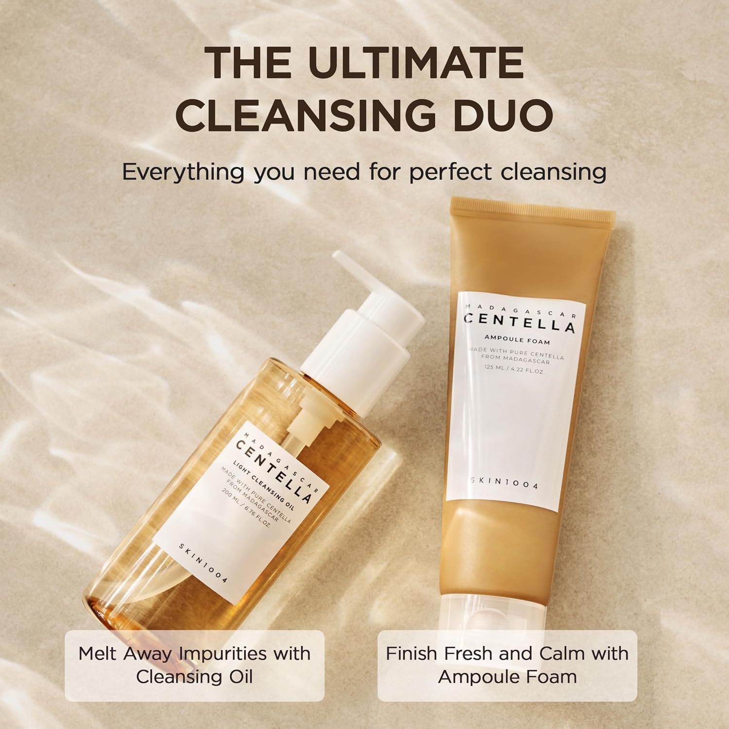 Madagascar Centella Light Cleansing Oil 6.76 fl.oz, 200ml | Gentle Oil Korean Facial Cleanser