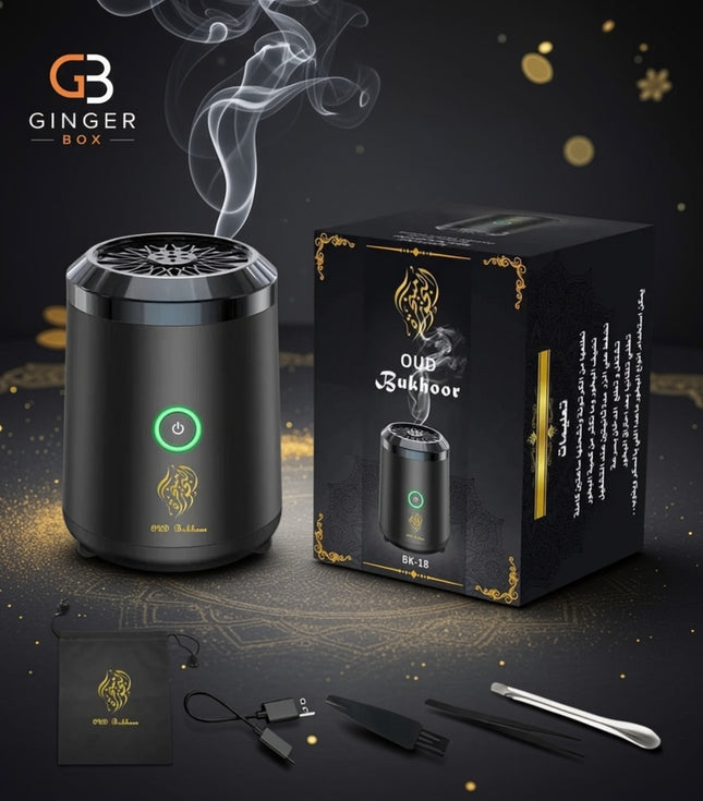 Electric Incense Burner, Portable USB Oud Aroma Diffuser