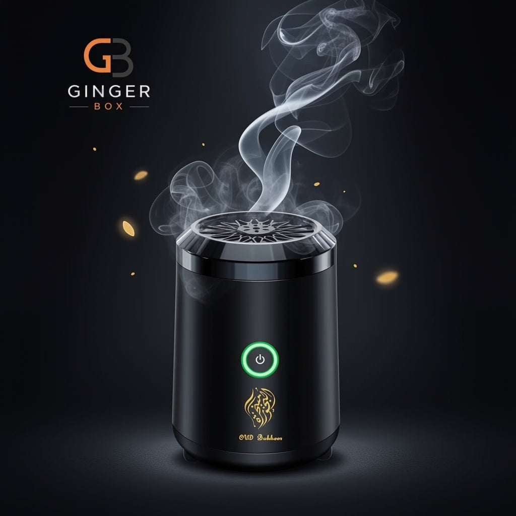 Electric Incense Burner, Portable USB Oud Aroma Diffuser