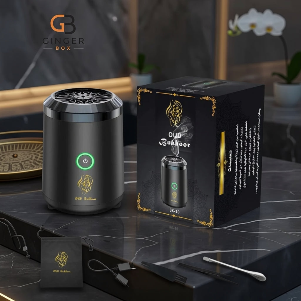 Electric Incense Burner, Portable USB Oud Aroma Diffuser