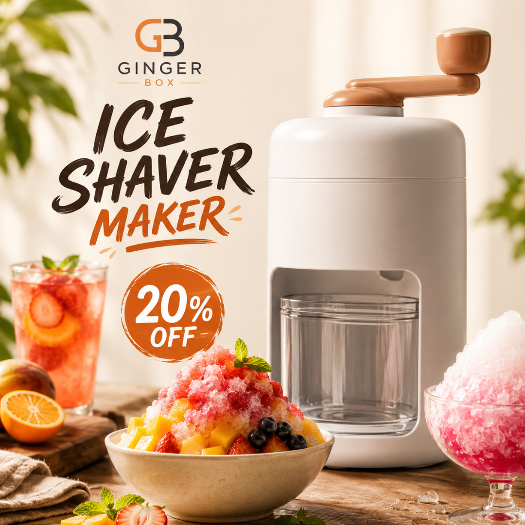Manual Ice Maker Machine | Portable Ice Crusher With Free Ice Cube Trays