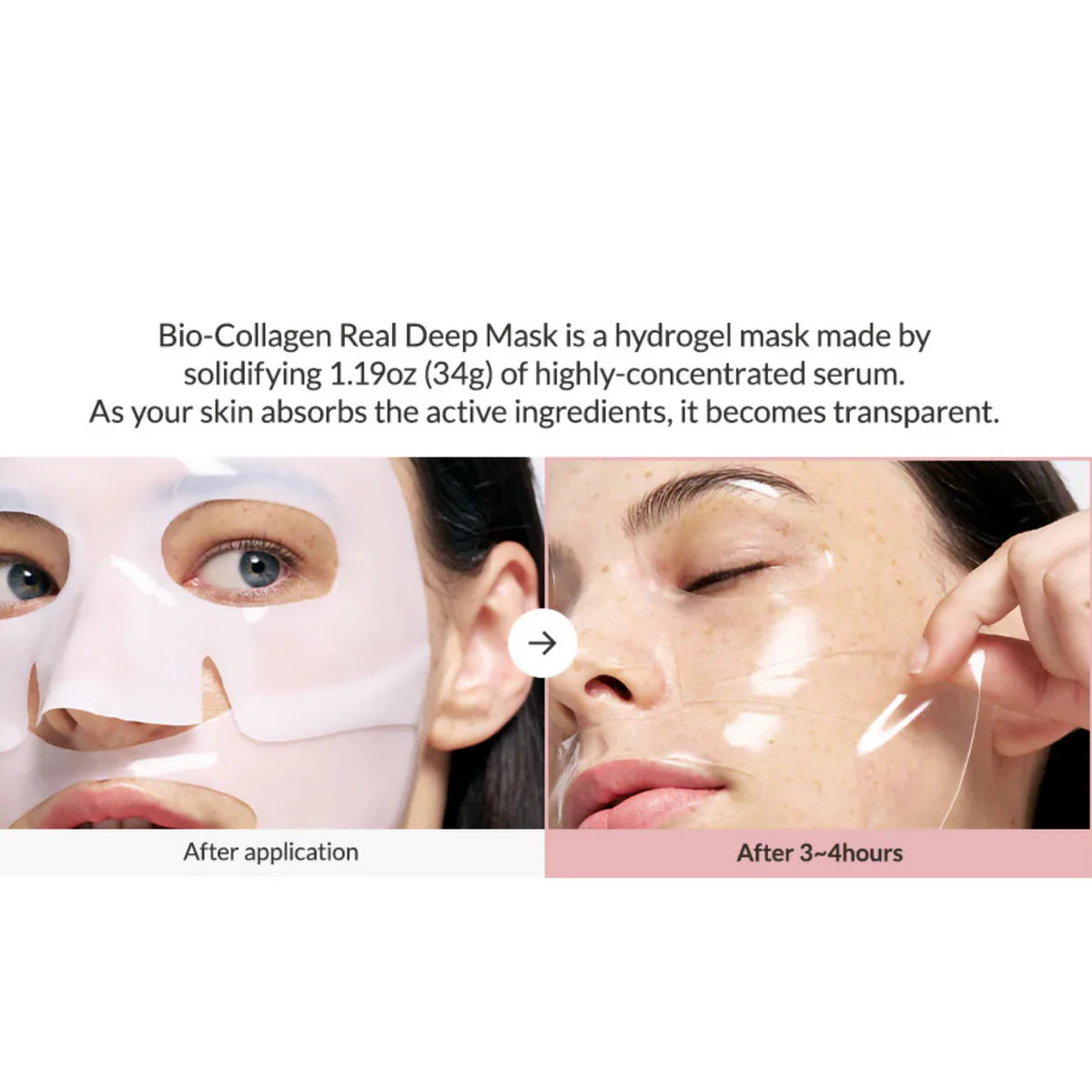 Biodance Bio-Collagen Deep Mask, Hydrating & Firming, Anti-Aging, for Enhanced Skin