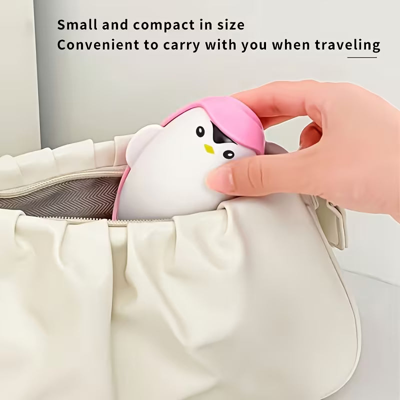 Penguin-shaped Lint Applicator, Reusable Pet Fur Roller, Reusable Lint Applicator Fur and Clothes