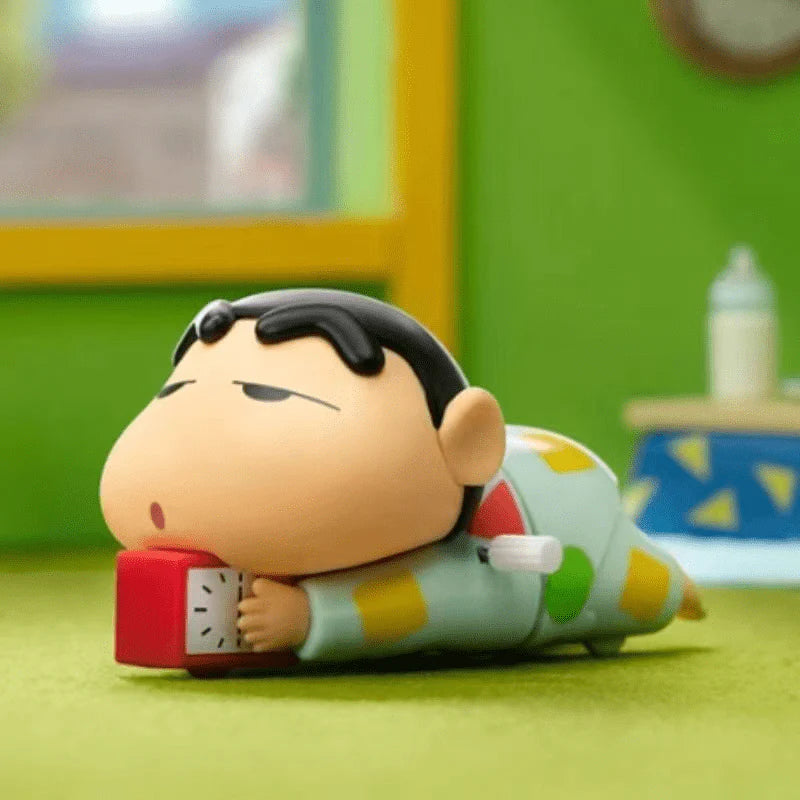 Anime Cartoon Crayon Shinchan Crawling Toy for Babies