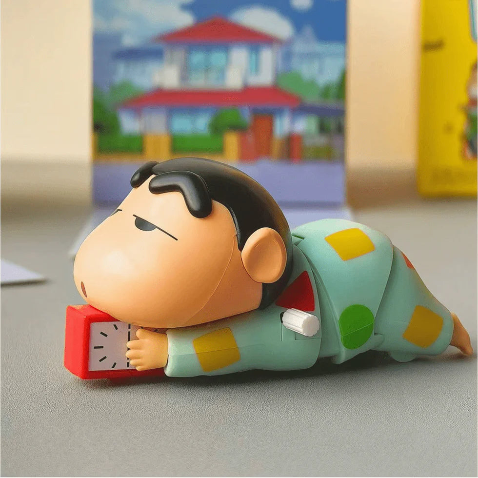 Anime Cartoon Crayon Shinchan Crawling Toy for Babies