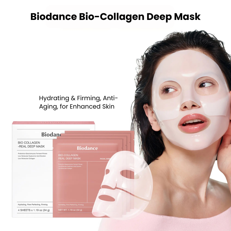 Biodance Bio-Collagen Deep Mask, Hydrating & Firming, Anti-Aging, for Enhanced Skin